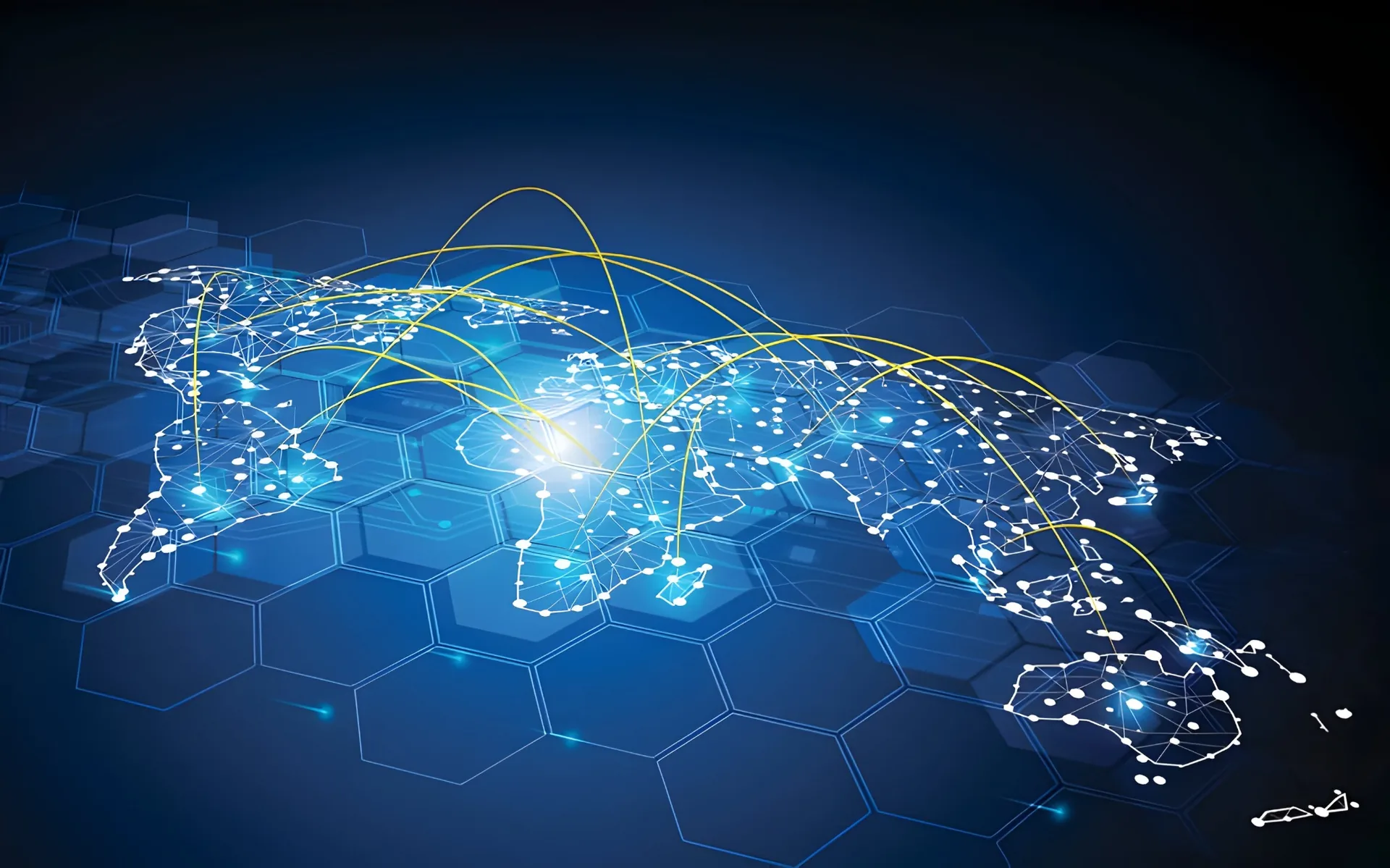 Global geospatial network